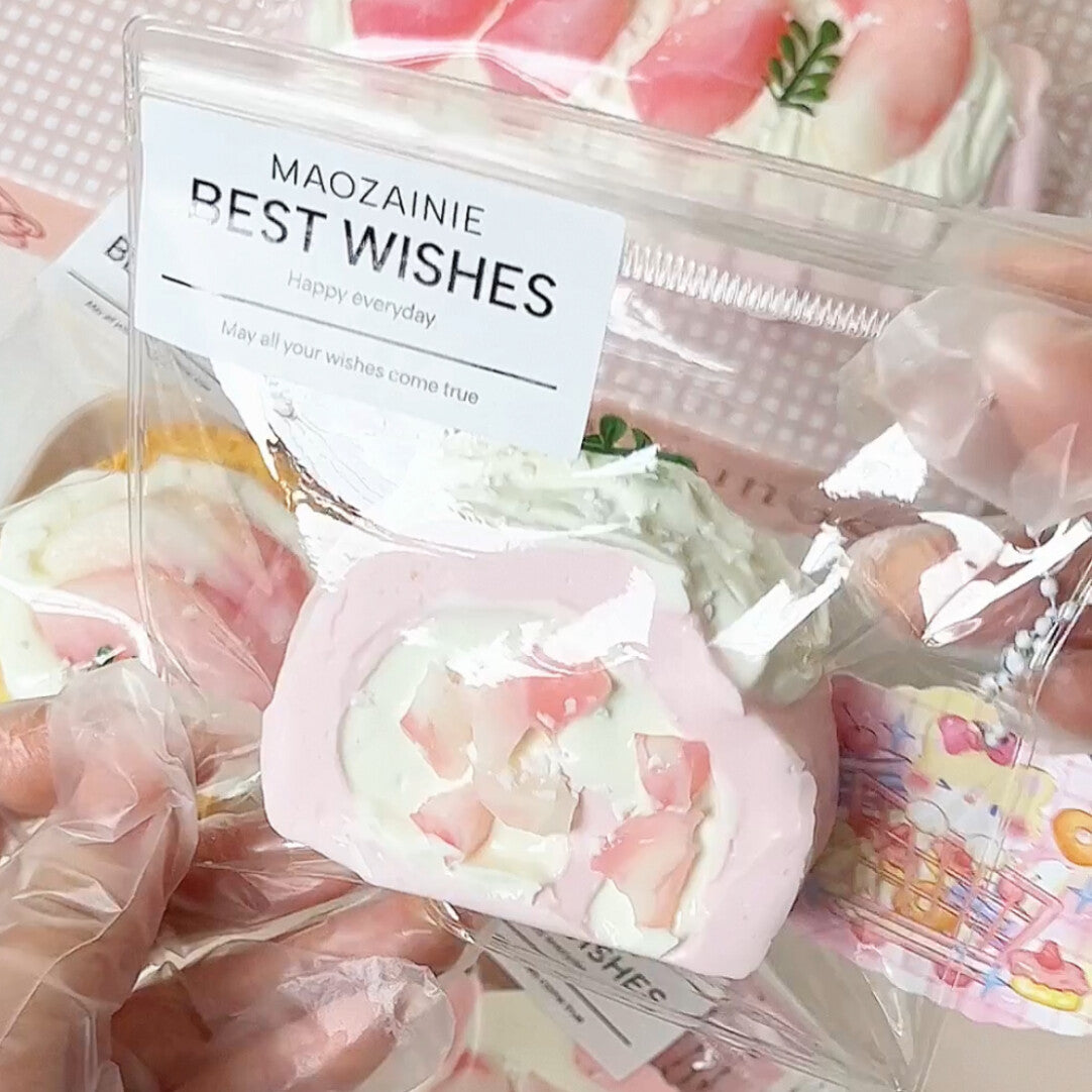 Peach Pie Taba Squishy Toys