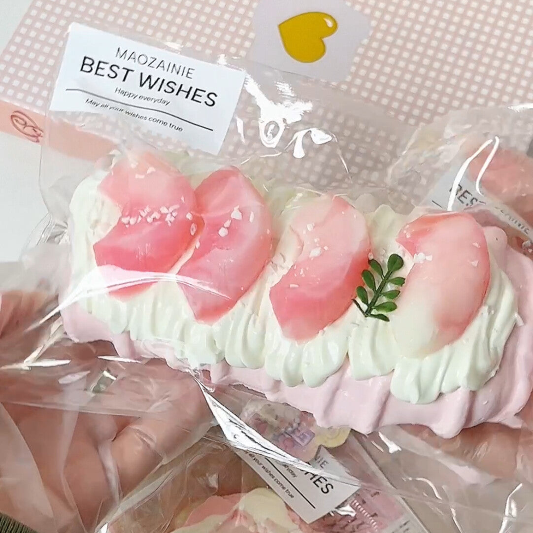 Peach Pie Taba Squishy Toys