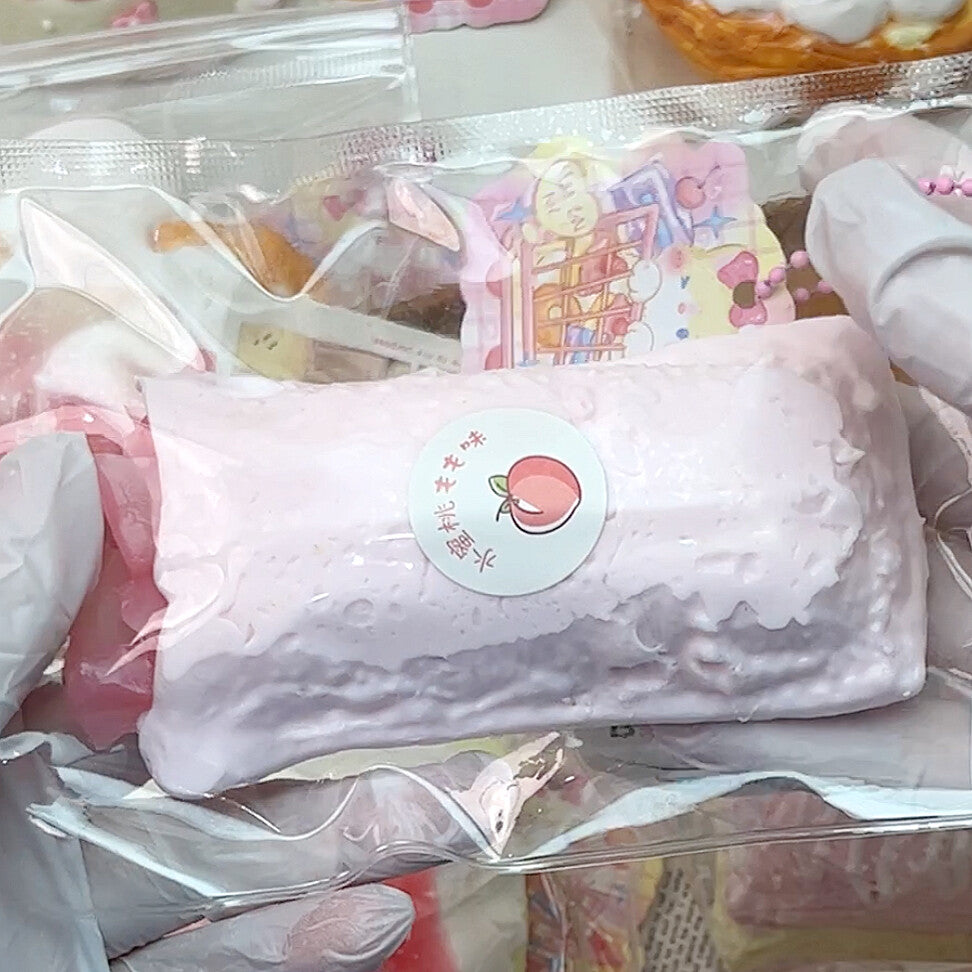 Peach Pie Taba Squishy Toys