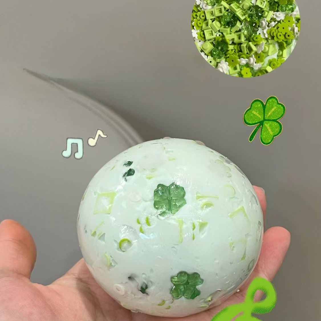 Handmade Bubblegum Squishy Ball Taba Squishy Toys