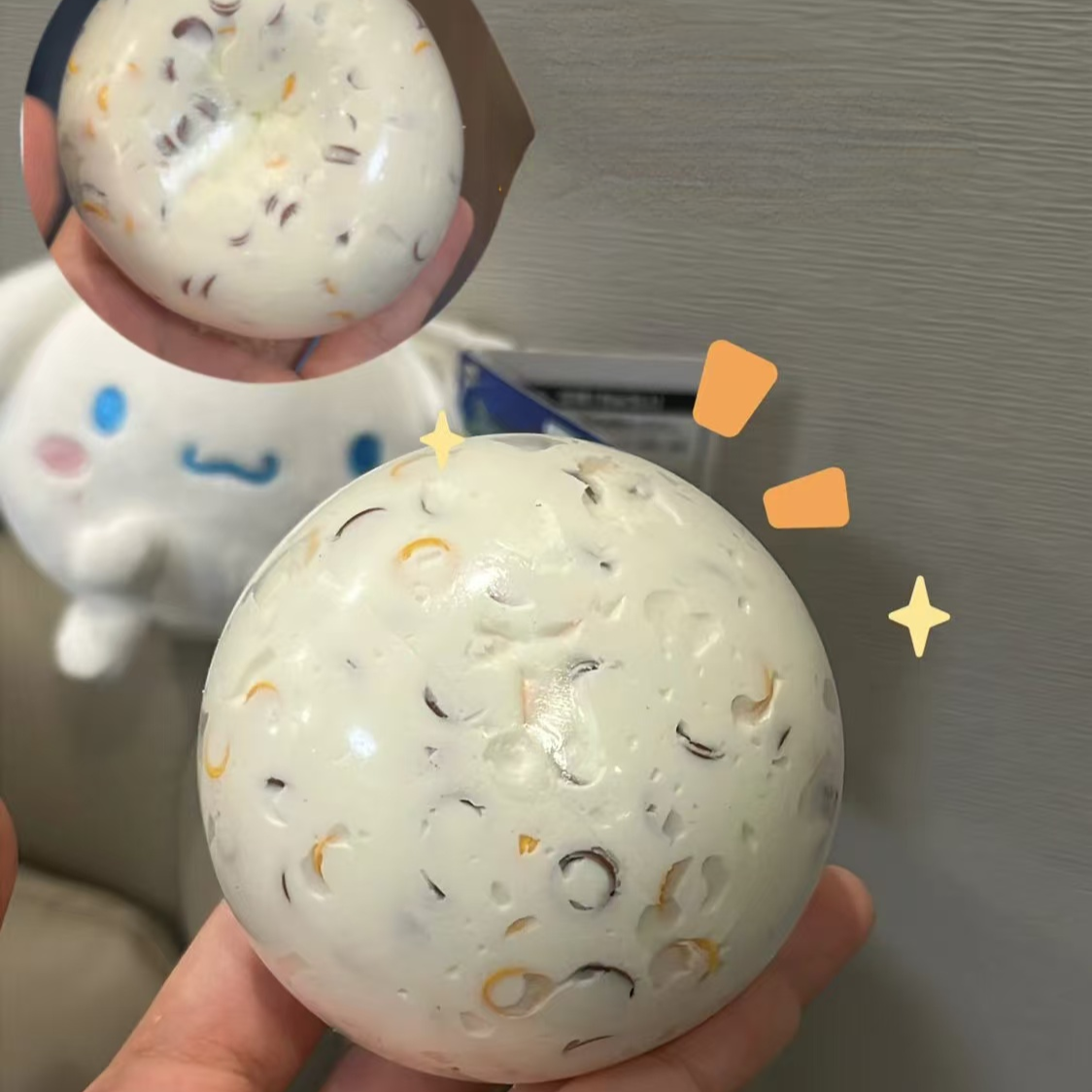 Handmade Bubblegum Squishy Ball Taba Squishy Toys