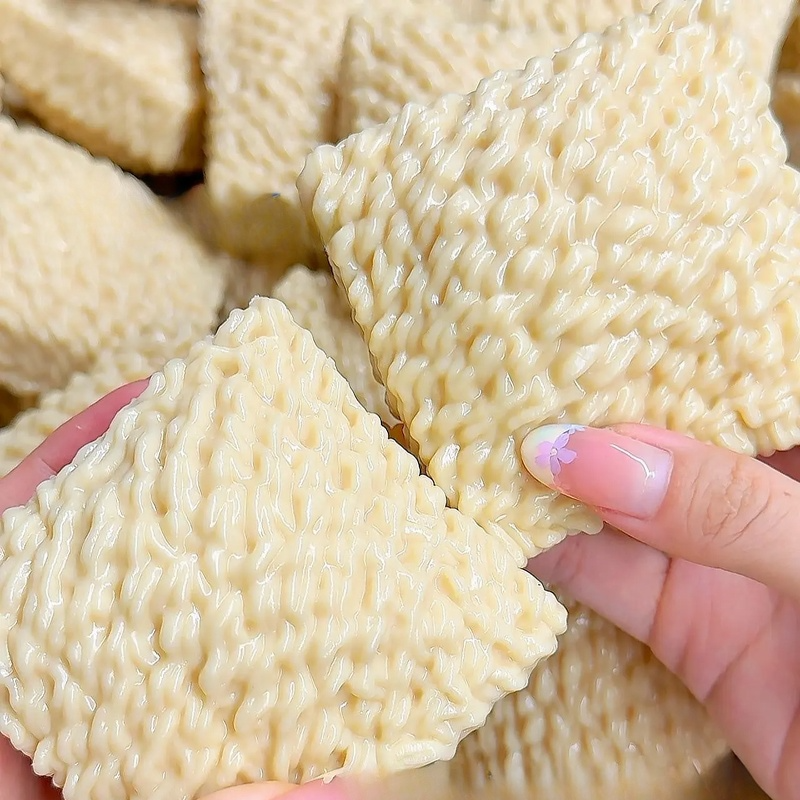 Crispy Fried Noodle Handmade Squishy Ball