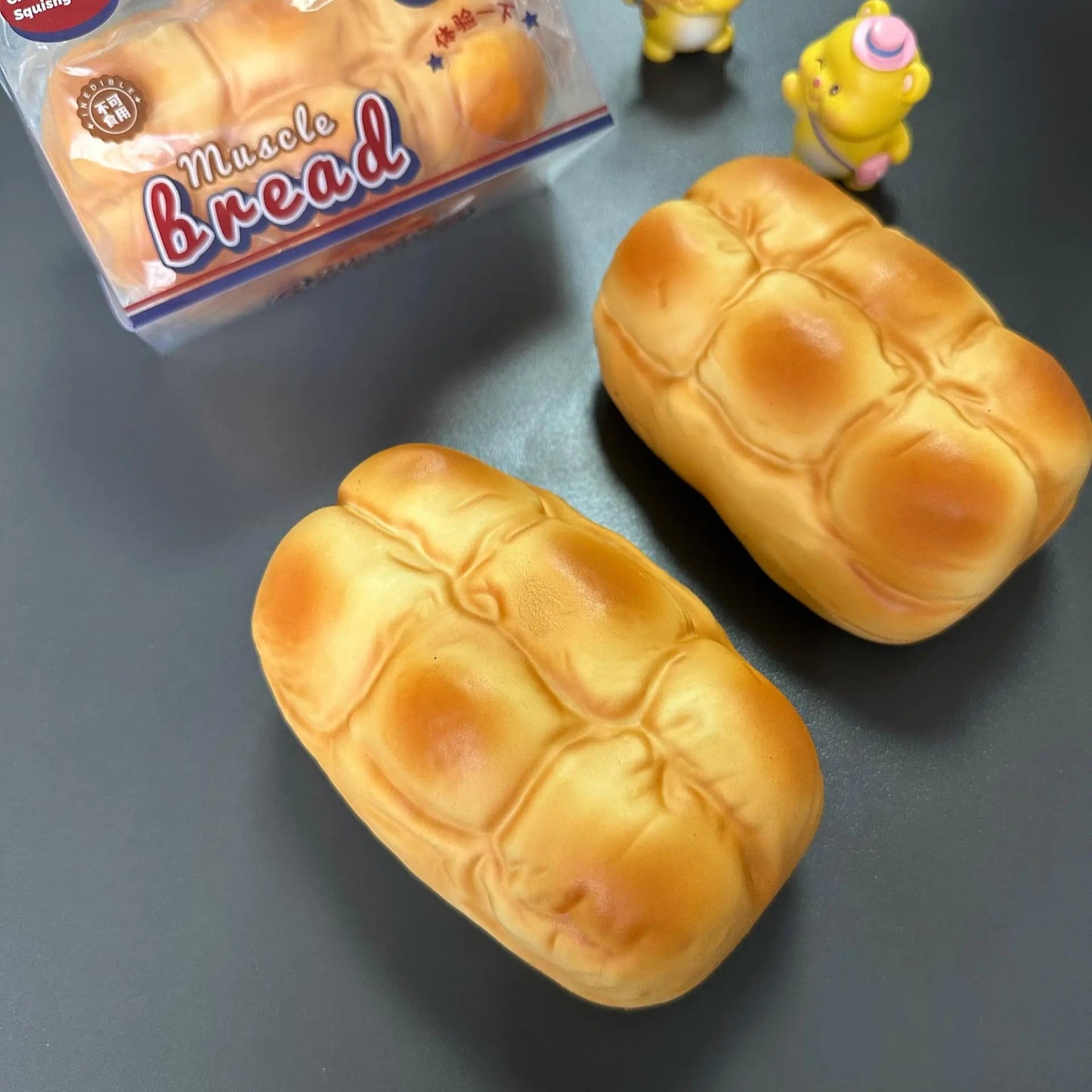 Muscle Bread Taba Squishy Toys