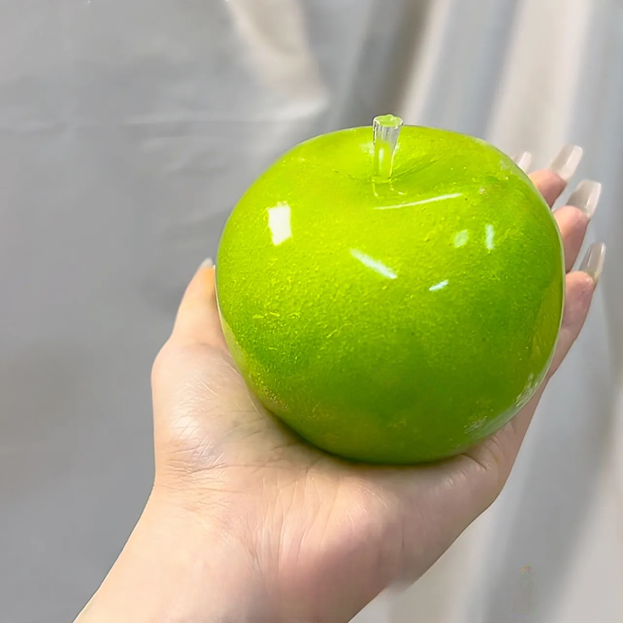 Icy Slush Green Fruit Squishy Ball