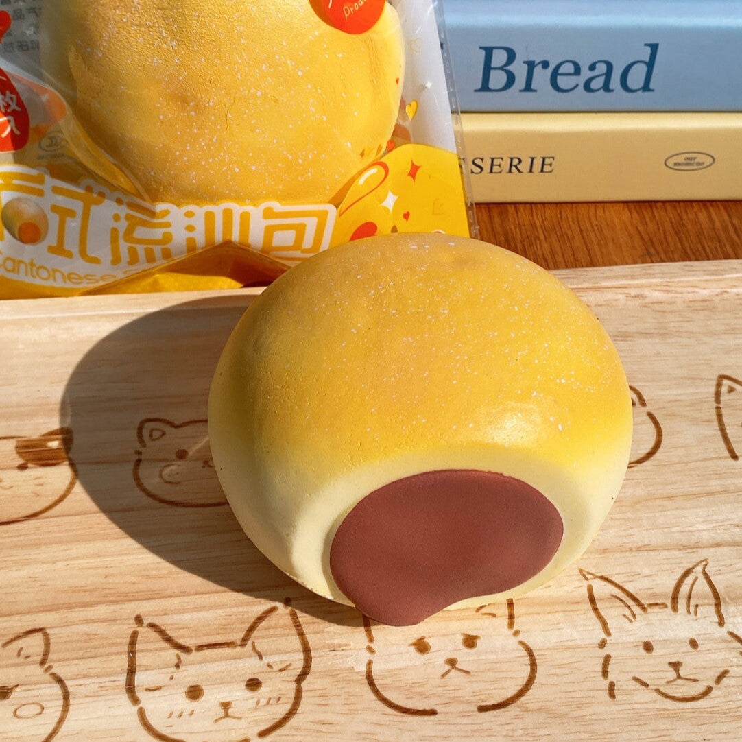 Molten Lava Bun Squishy | Slow-Rising Stress Toy