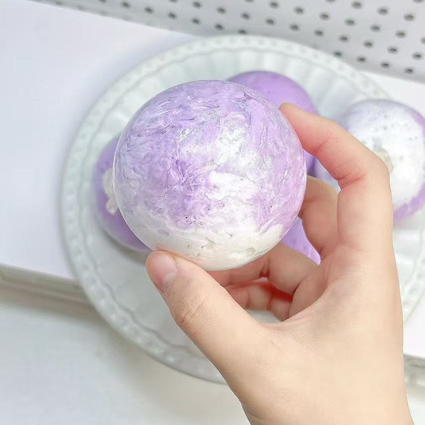 Pearlescent Purple Taba Squishy Toys