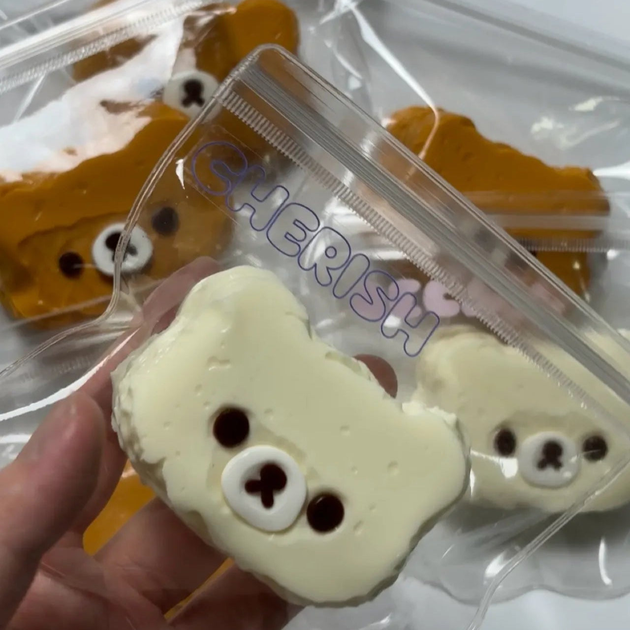 Yogurt Bear Rilakkuma Taba Squishy Toys