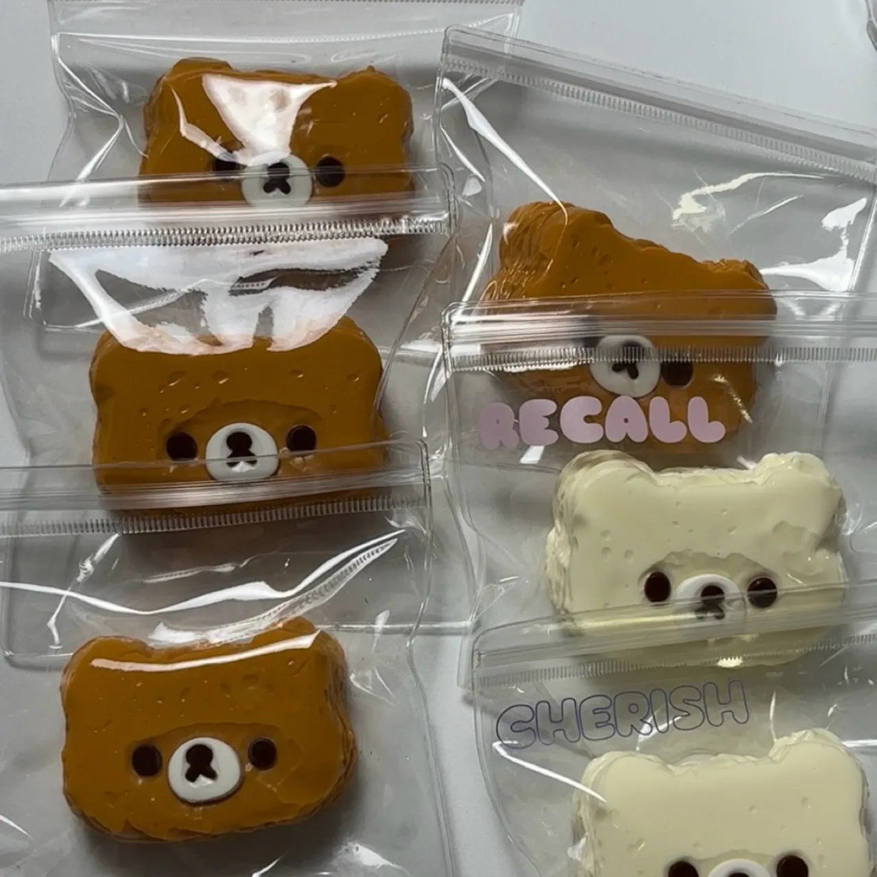Yogurt Bear Rilakkuma Taba Squishy Toys