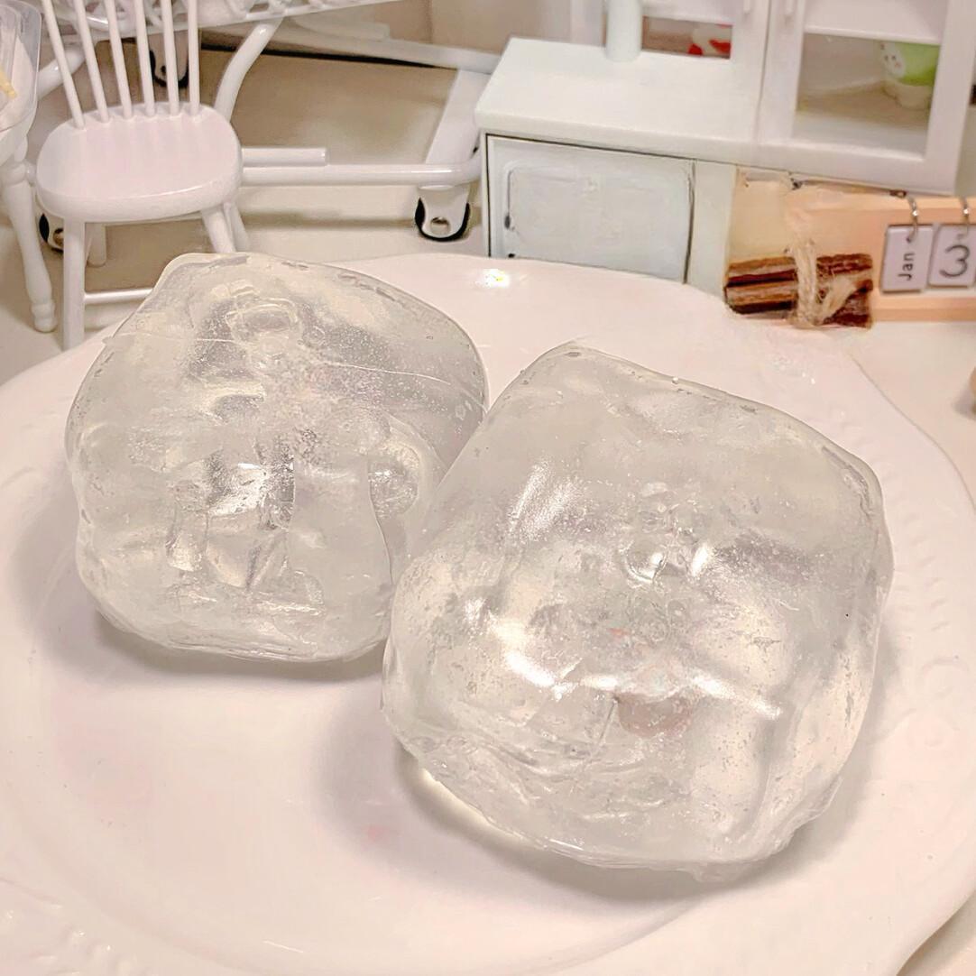 Clear Ramune Soda Handmade Squishy Ball