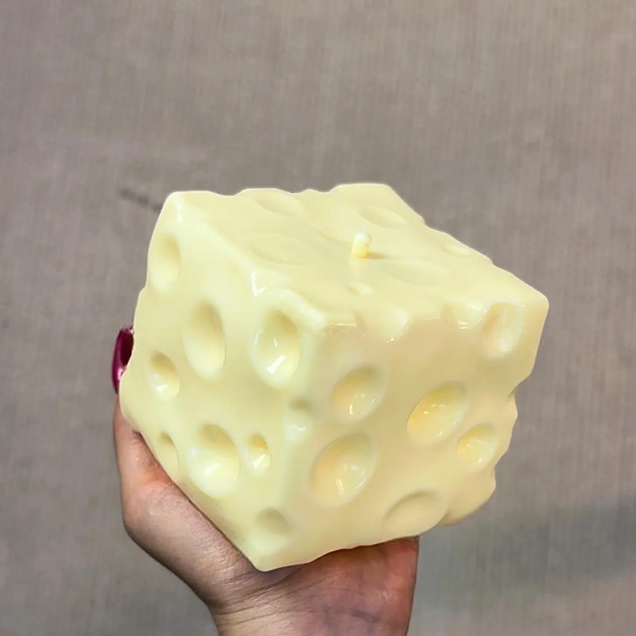 Giant Cheese Squishy Ball Toy