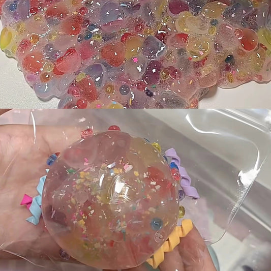 Summer Sugar Sparkle Style Taba Squishy Toys