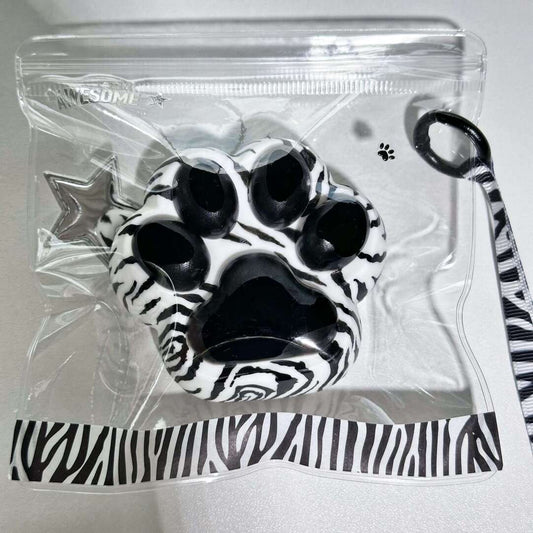 Zebra Pattern Cat Scratch Squishy Toys