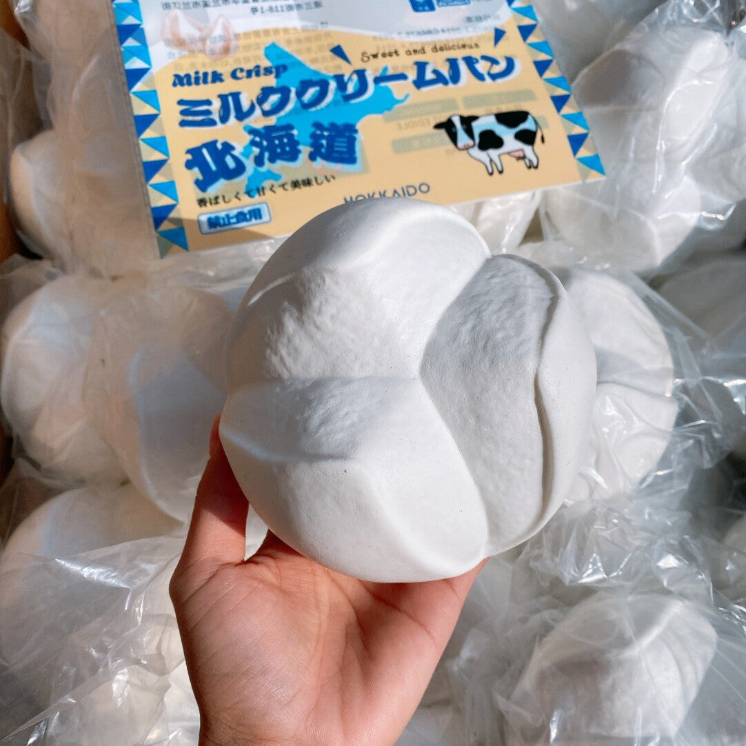 Blooming Milk Bun Squishy | Slow-Rising Stress Toy