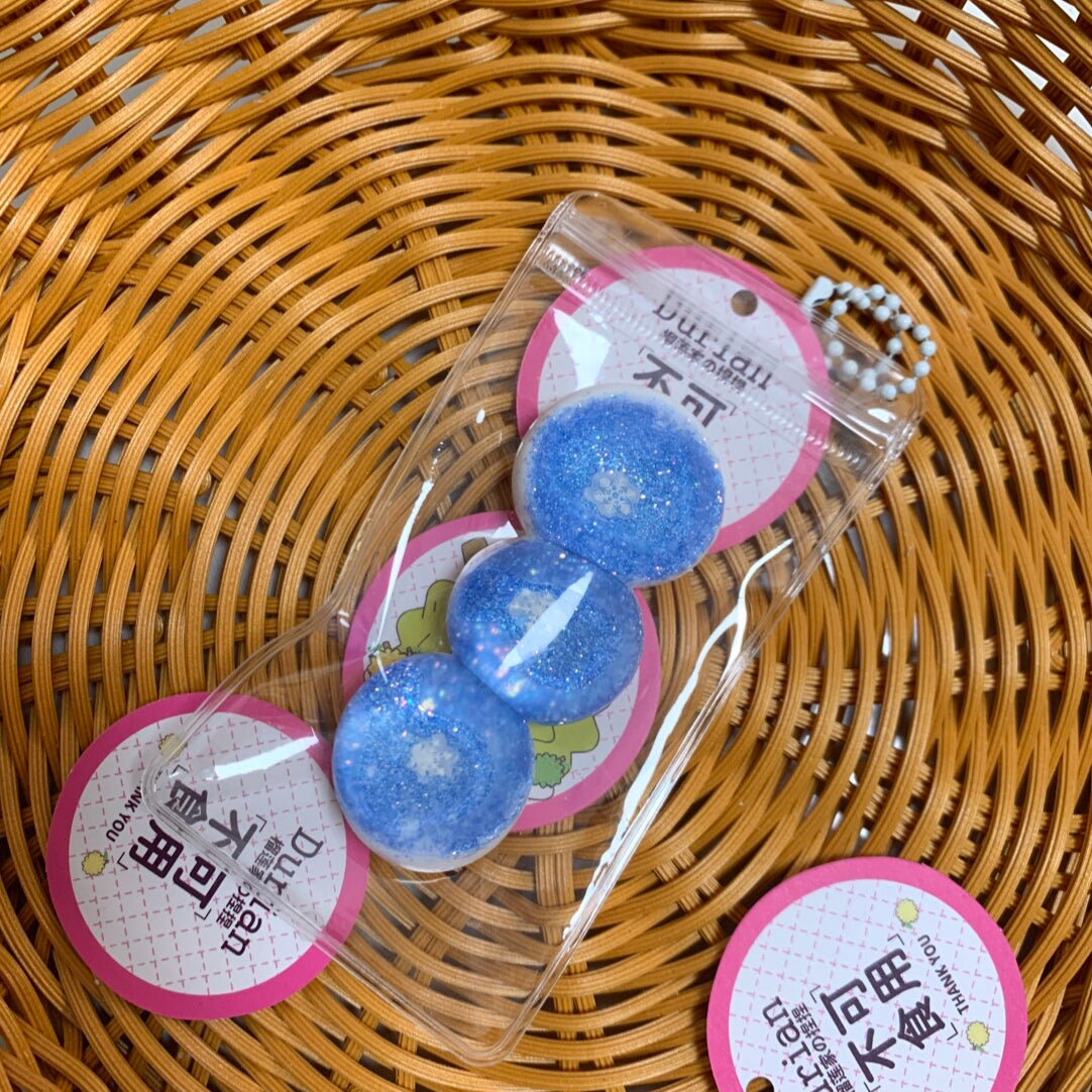 Mini Rice Ball Pendant Taba Squishy Toys