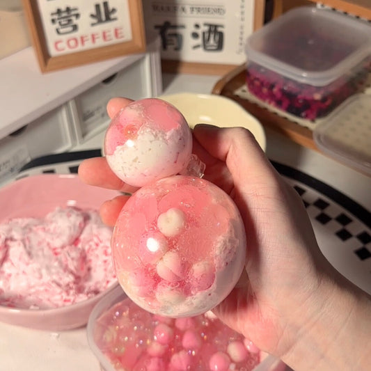Peach Handmade Squishy Toys