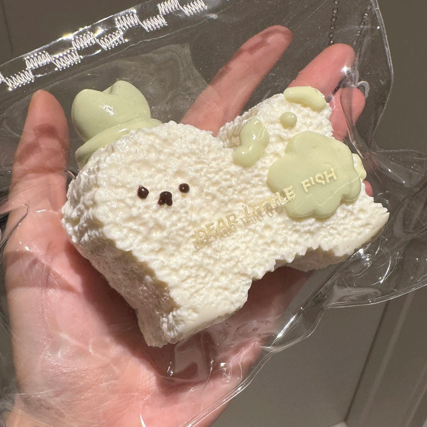 Mung Bean Puppy Toast Taba Squishy Toys