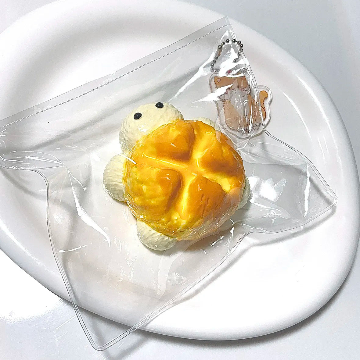 Turtle Cross Bun Taba Squishy Toys