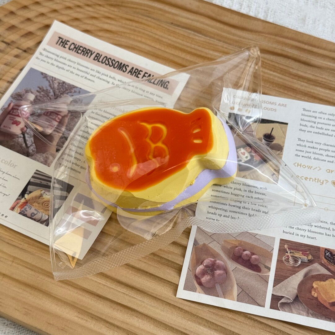 Molten Taiyaki Taba Squishy Toys