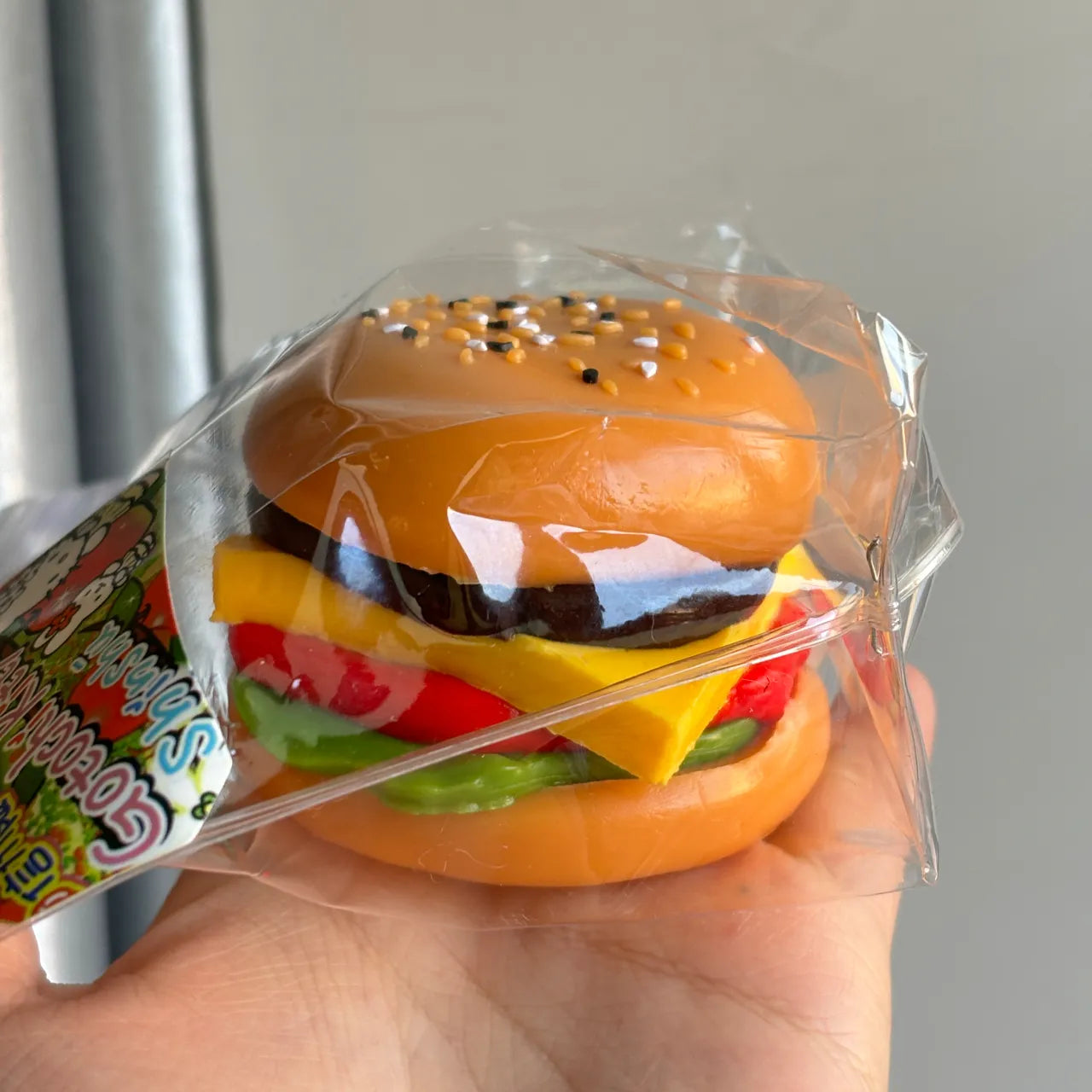 Six-Layer Big Burger Cream Slime Taba Squishy Toys