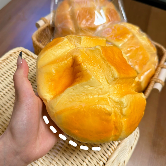 Thick Pineapple Bread Squishy Toy
