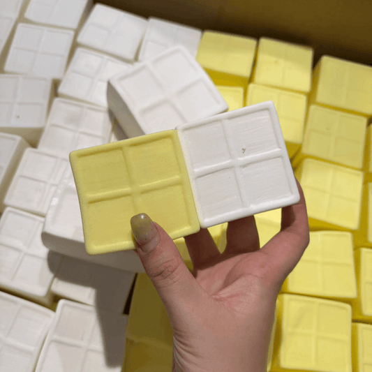 2pcs Thick Four-Block Tofu Squishy Toy