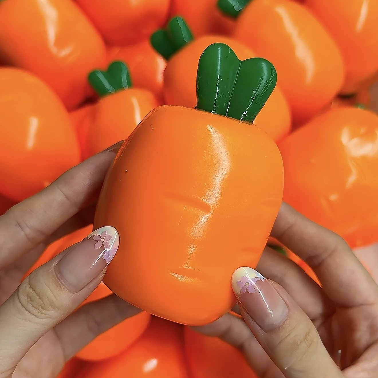 Carrot Taba Squishy Toy