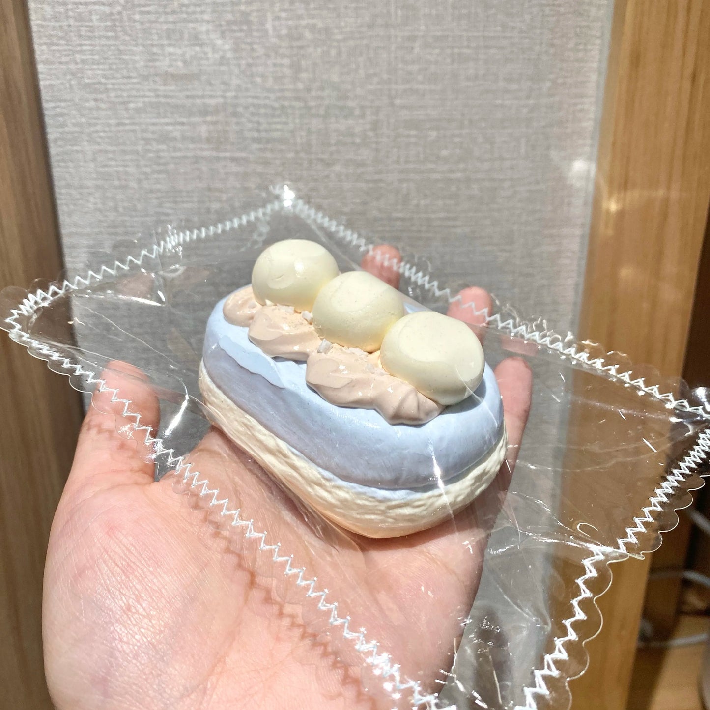 Sea Salt Soy Milk Half-Baked Cheese Taba Squishy Toys