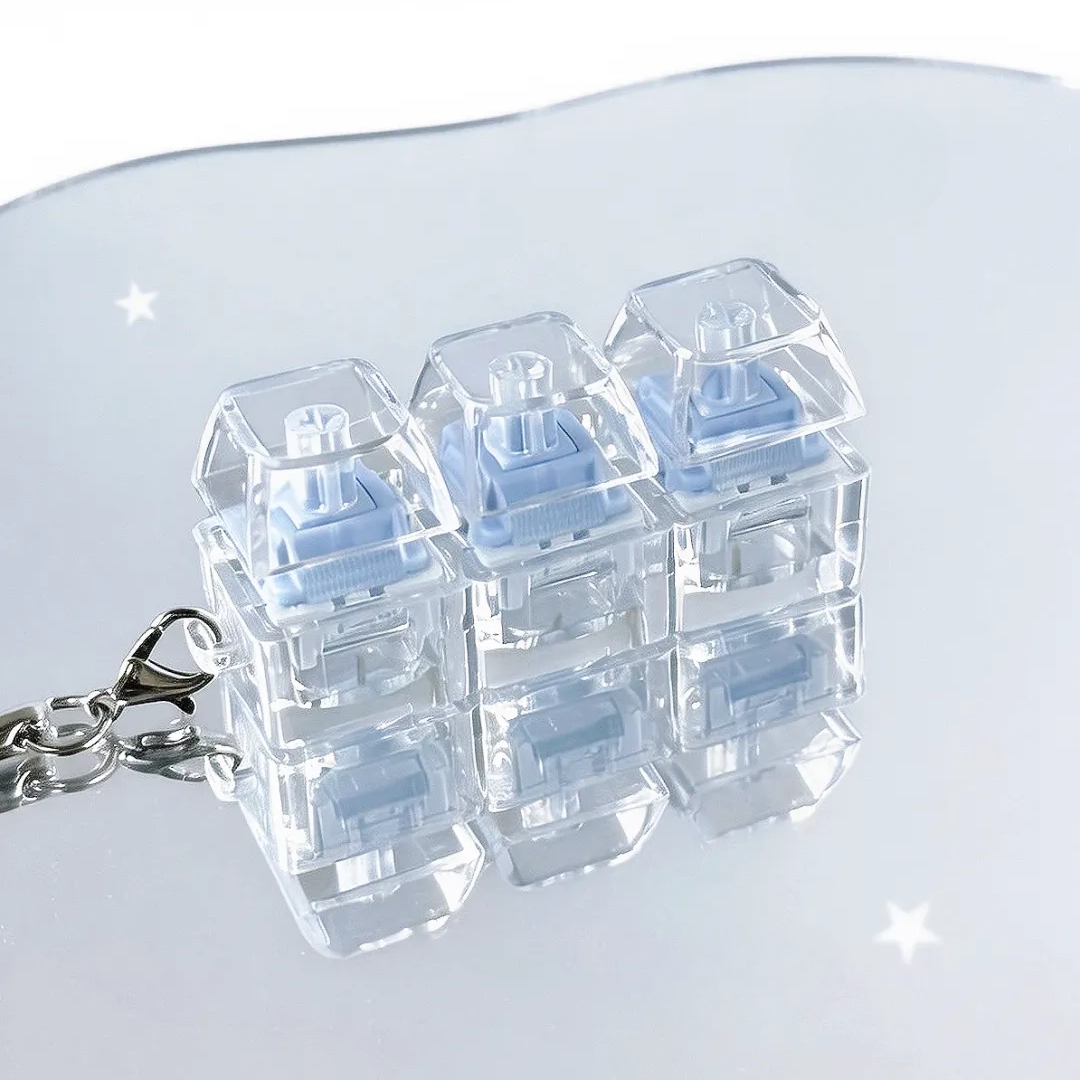 Mini Silent Switch Tester Keychain (Set of 3)
