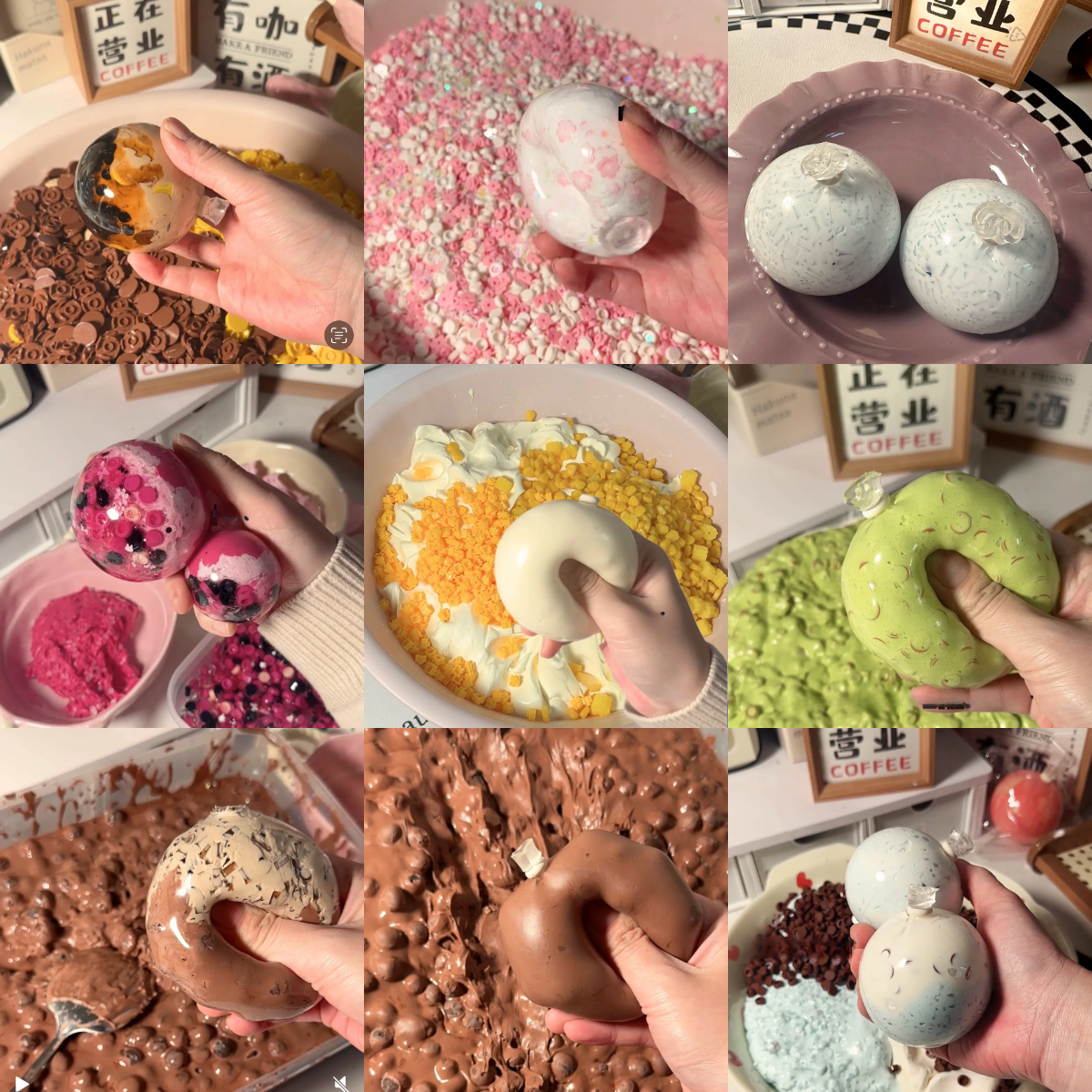 Building Block Handmade Squishy Ball