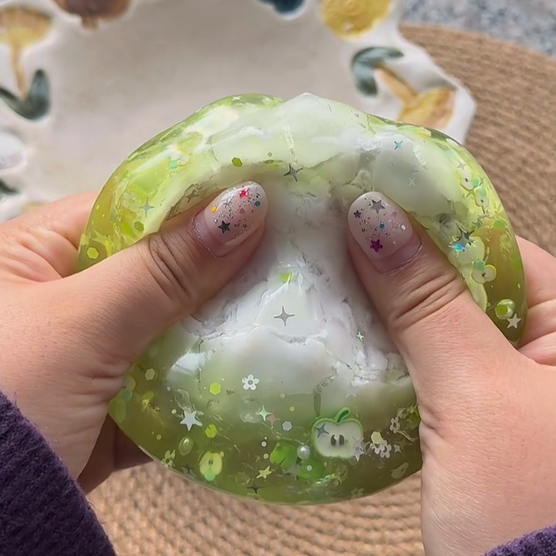 Squishy Shell Green Crispy Shell Handmade Squishy Ball – Cuddlekawaii