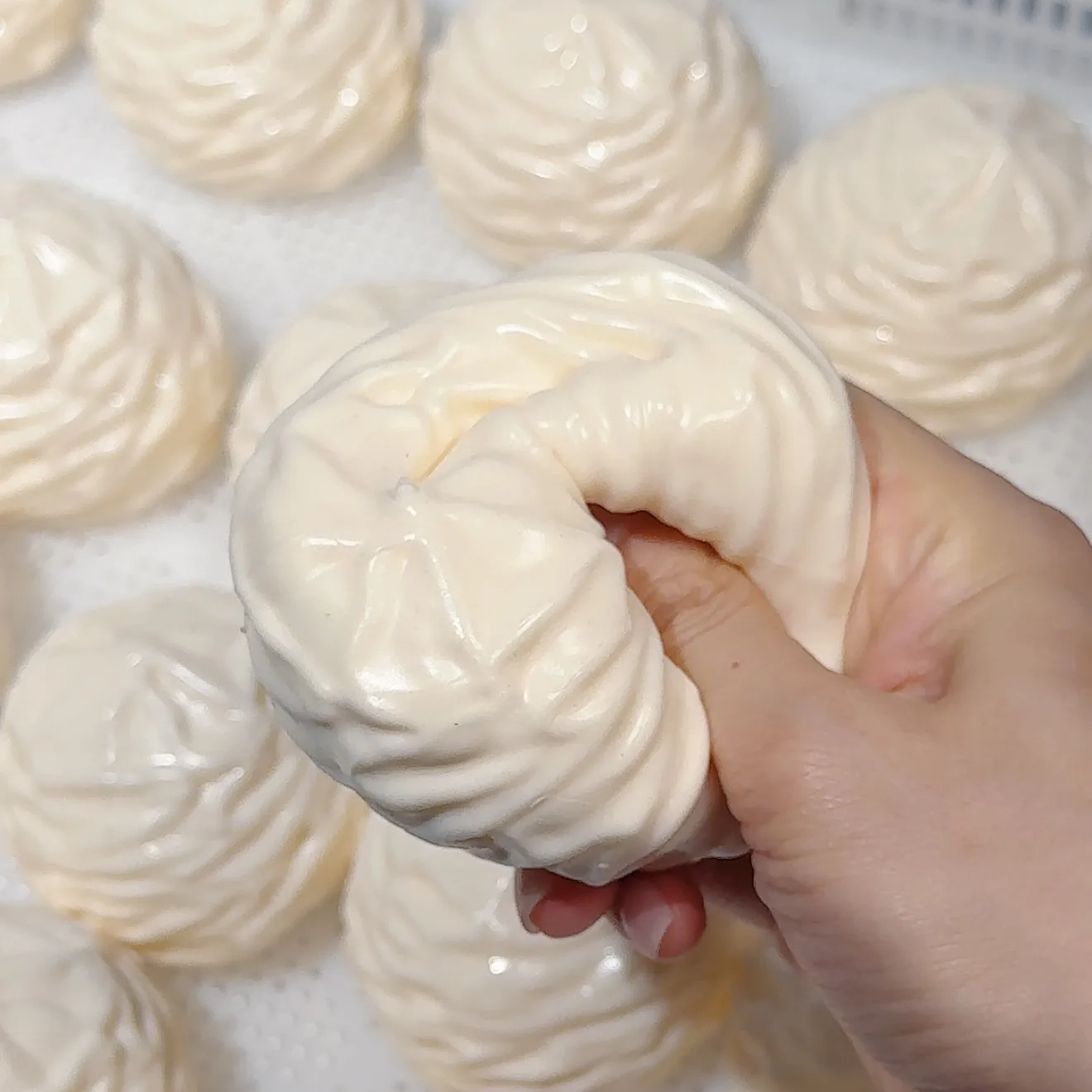 Cream Puff Squishy Ball