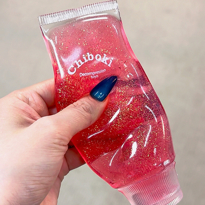 Sparkling Toothpaste Squishy Ball