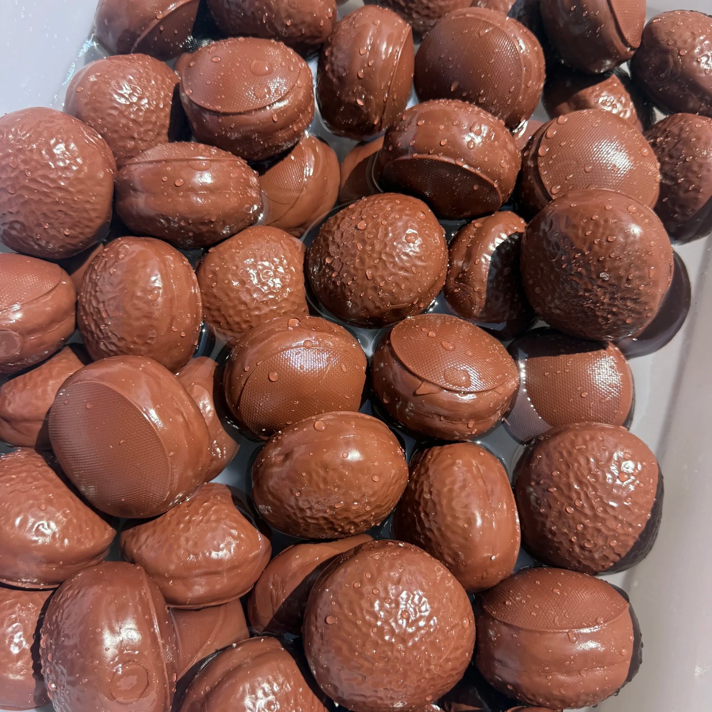 Crispy Chocolate Pie Handmade Squishy Ball