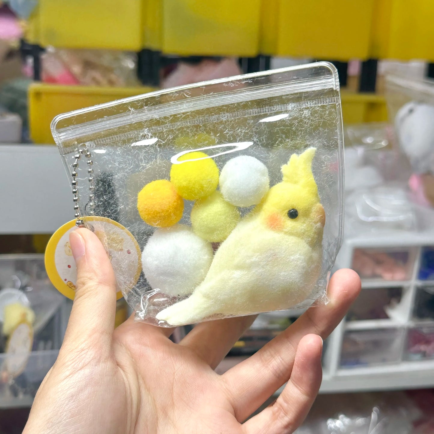Cockatiel Bird Taba Squishy Toys