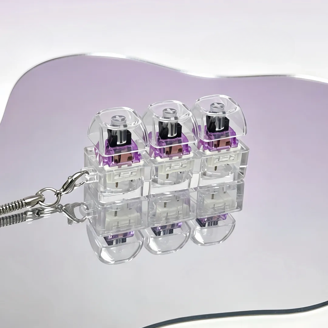 Mini Silent Switch Tester Keychain (Set of 3)