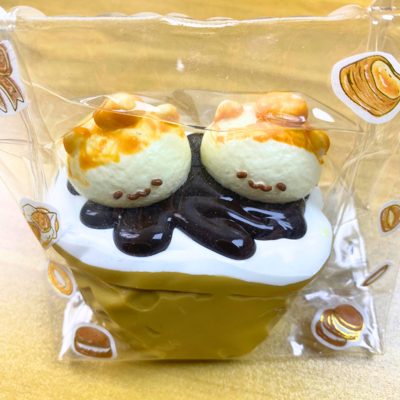 Lazy Kitty Pudding Squishies