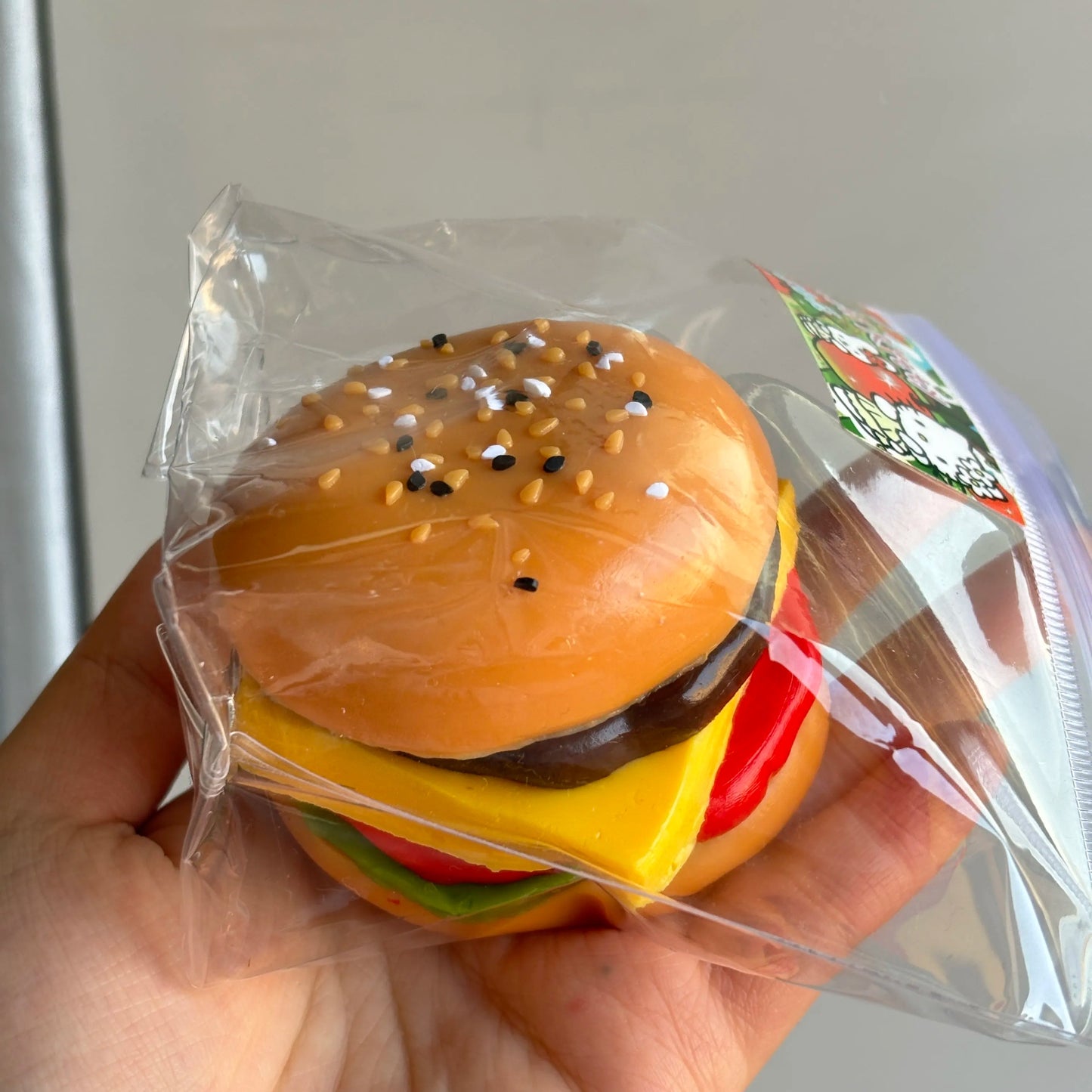 Six-Layer Big Burger Cream Slime Taba Squishy Toys