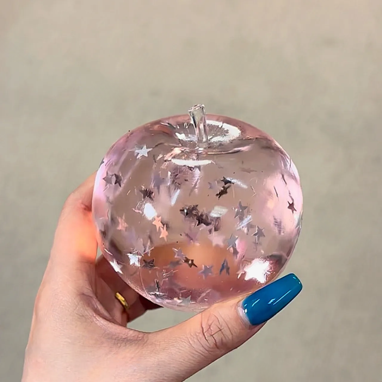 Pink Star Fruit Squishy