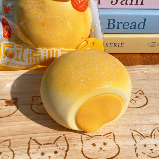 Molten Lava Bun Squishy | Slow-Rising Stress Toy