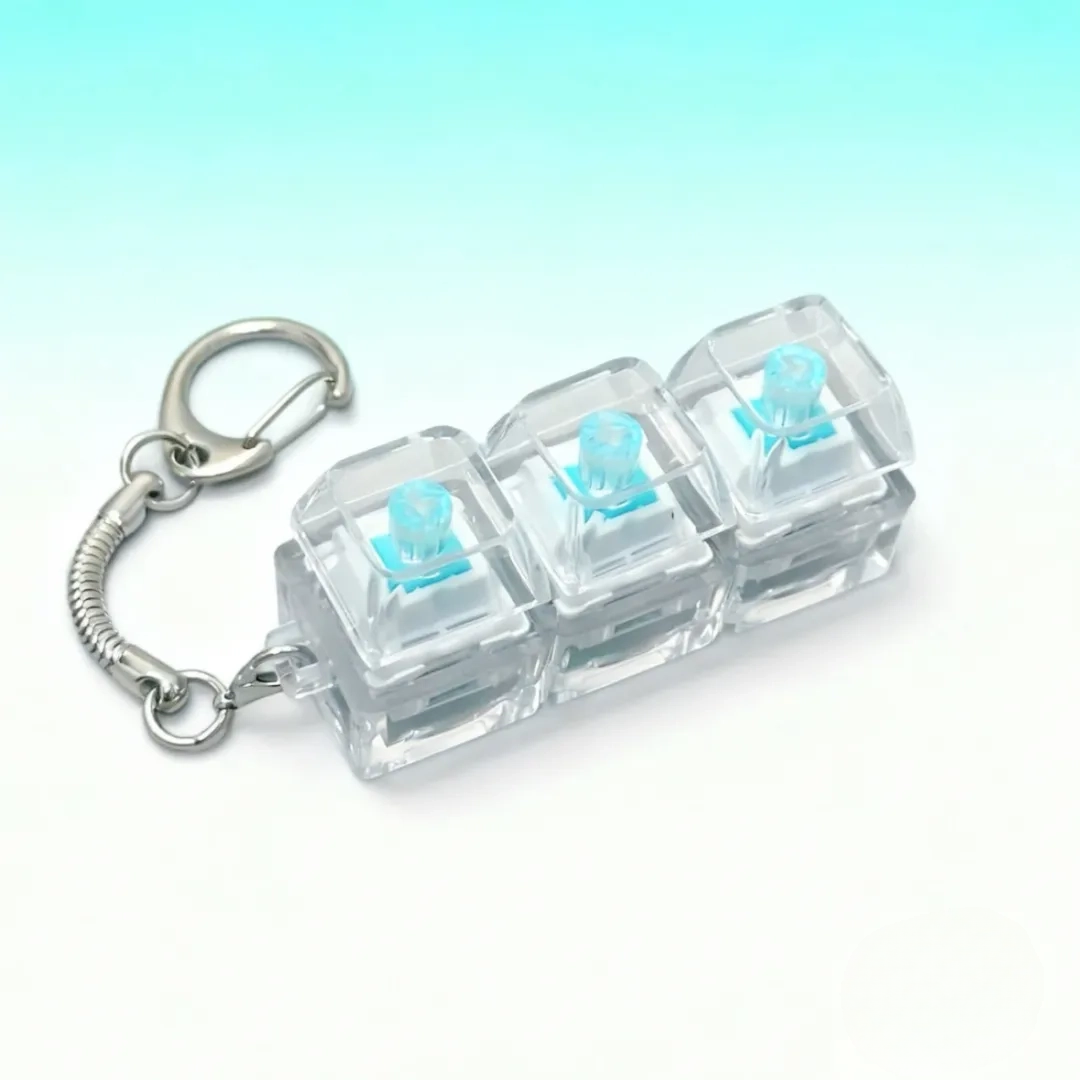 Mini Silent Switch Tester Keychain (Set of 3)