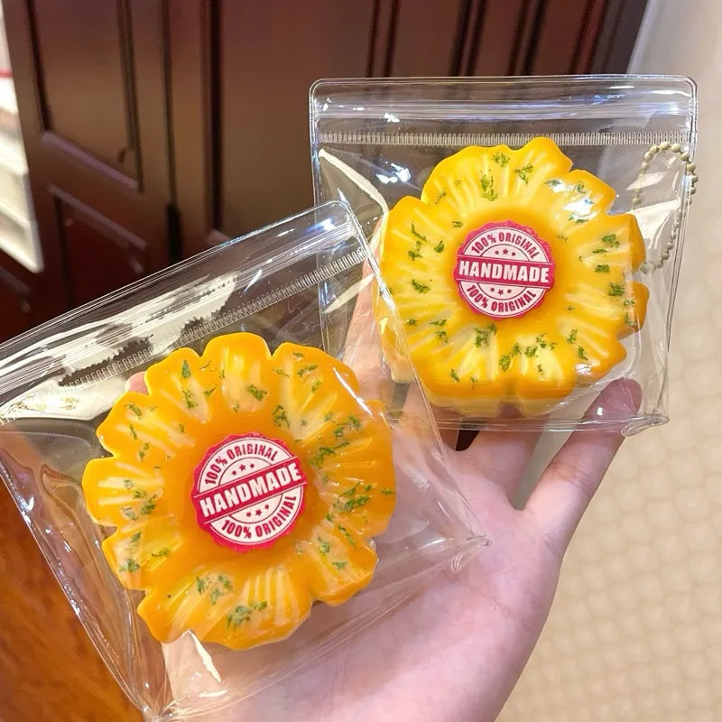 Roasted Pineapple Slice Taba Squishy Toys