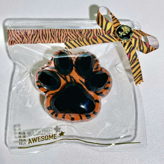 Tiger Stripe Cat Paw Squishy Toys