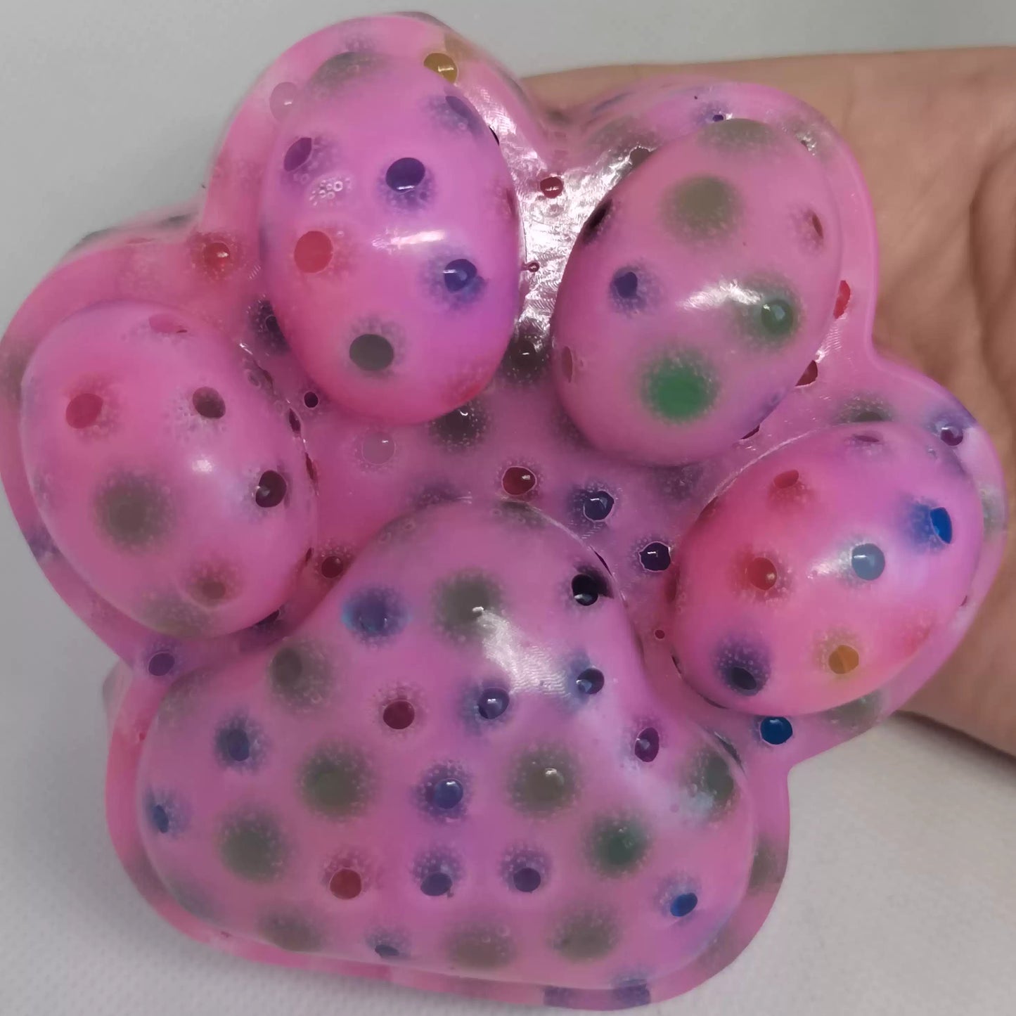 Giant Cat Paw Pimple Popping Fidget Toy