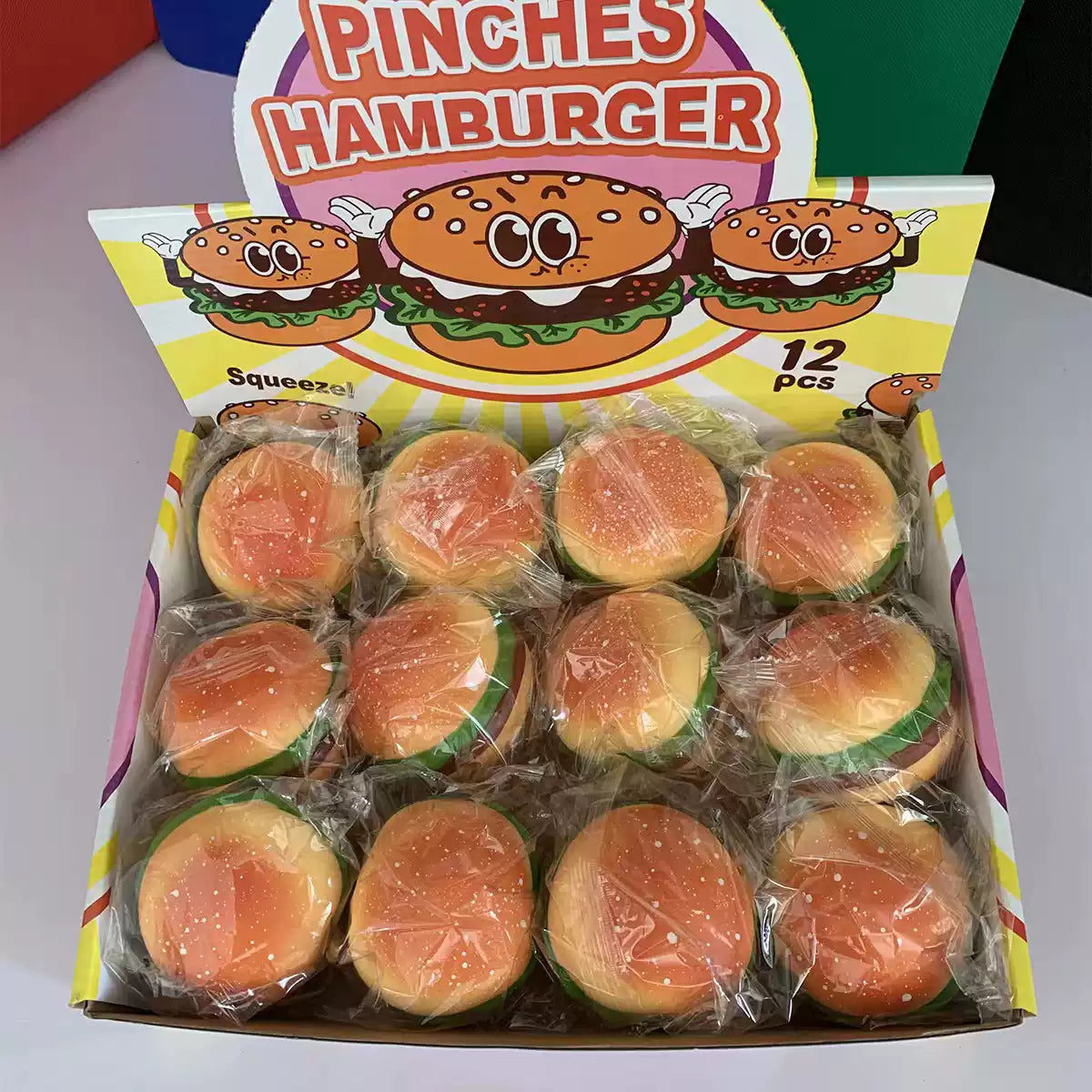 Ultra-Realistic Slow-Rise Hamburger Fidget Toy
