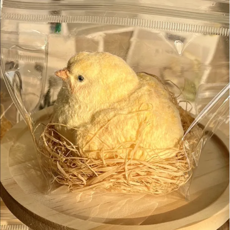 Fuzzy Little Chick Taba Squishy Toys