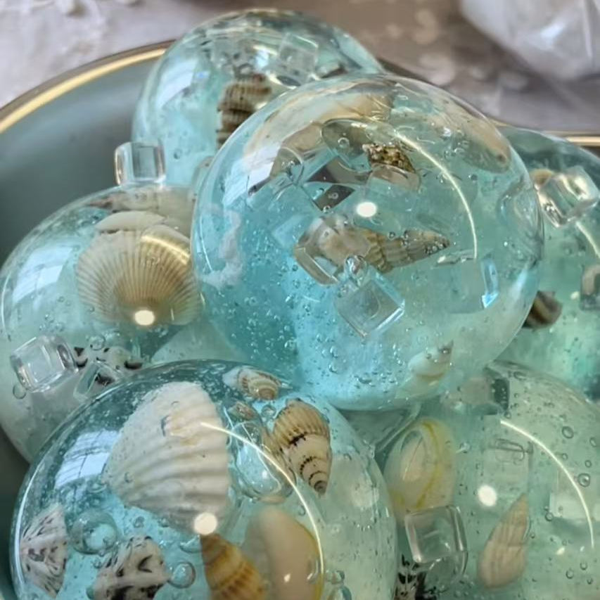 Ocean of Jellies Shattered Ice and Sinking Stones Taba Squishy Toys