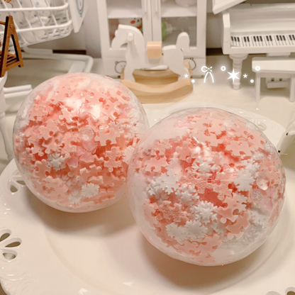 Fluffy Base Squishy Ball