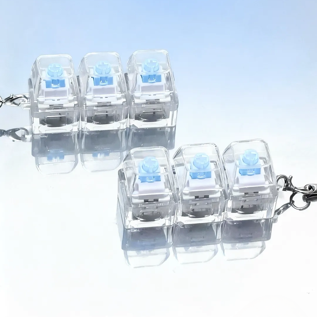 Mini Silent Switch Tester Keychain (Set of 3)