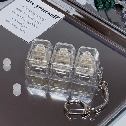 Mini Silent Switch Tester Keychain (Set of 3)