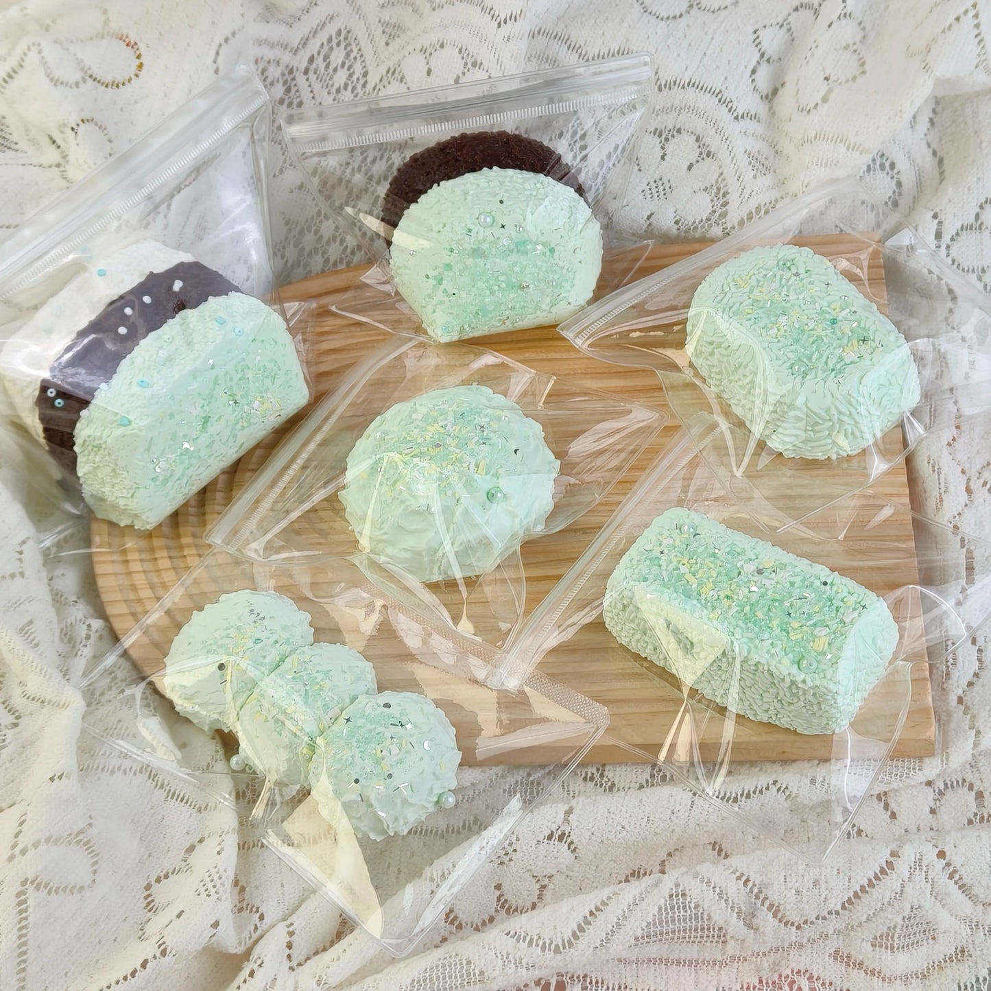 Toast Rice Ball Rice Taba Squishy Toys